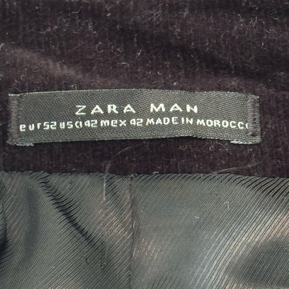 Zara Man Military Black & White Jacket - Picture 3 of 6